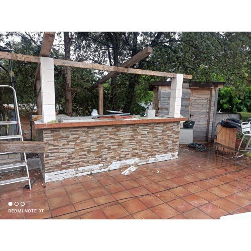 Asi queda el Pilastra Argos 20x20x20